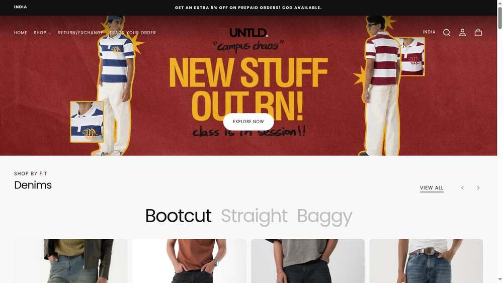 Untld storefront home page